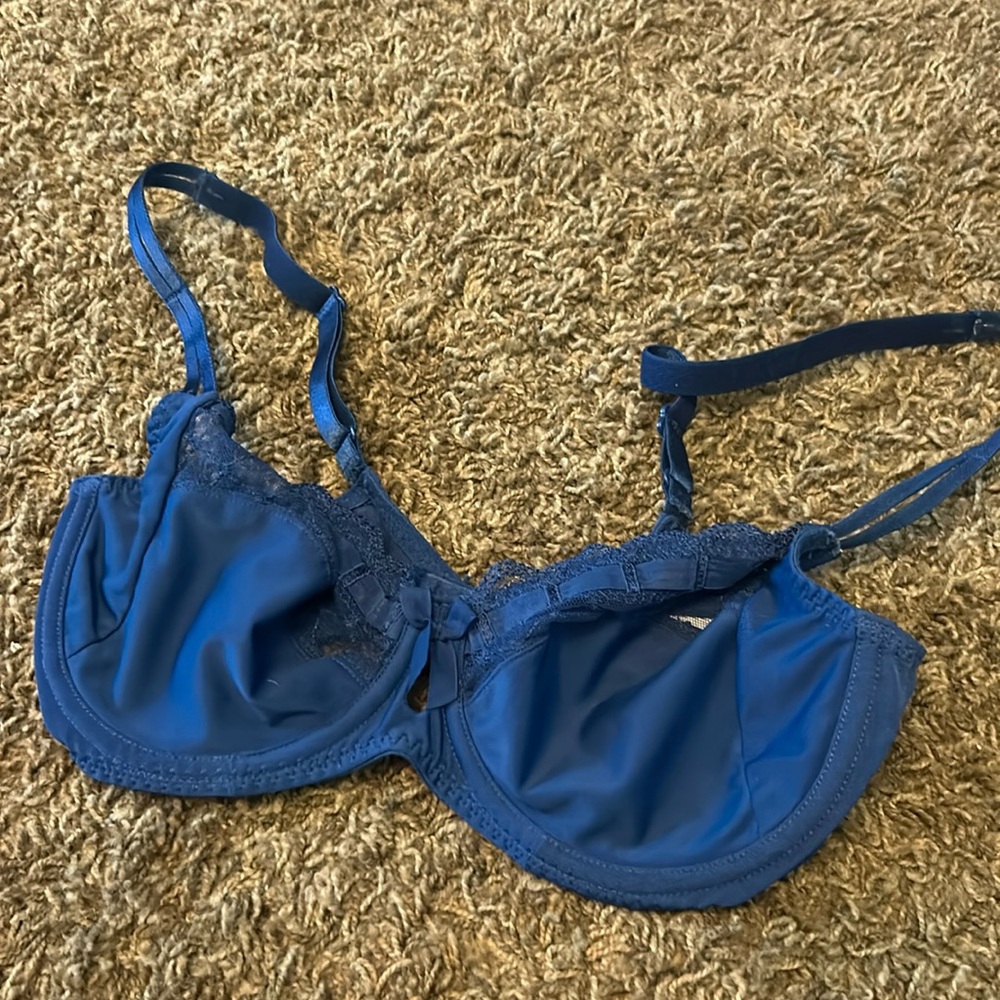 Twist Prima Donna Blue Lace Bra